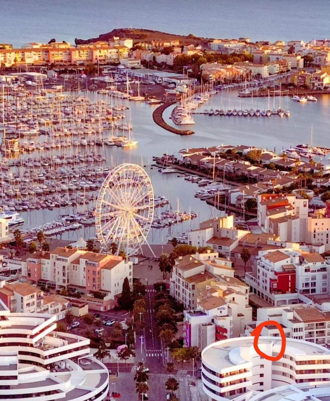 Port Studio Piscine, Parking, Prive,Navette Aeroport Агде Екстериор снимка